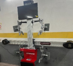 Uređaj za 3D optiku trapa u radionici